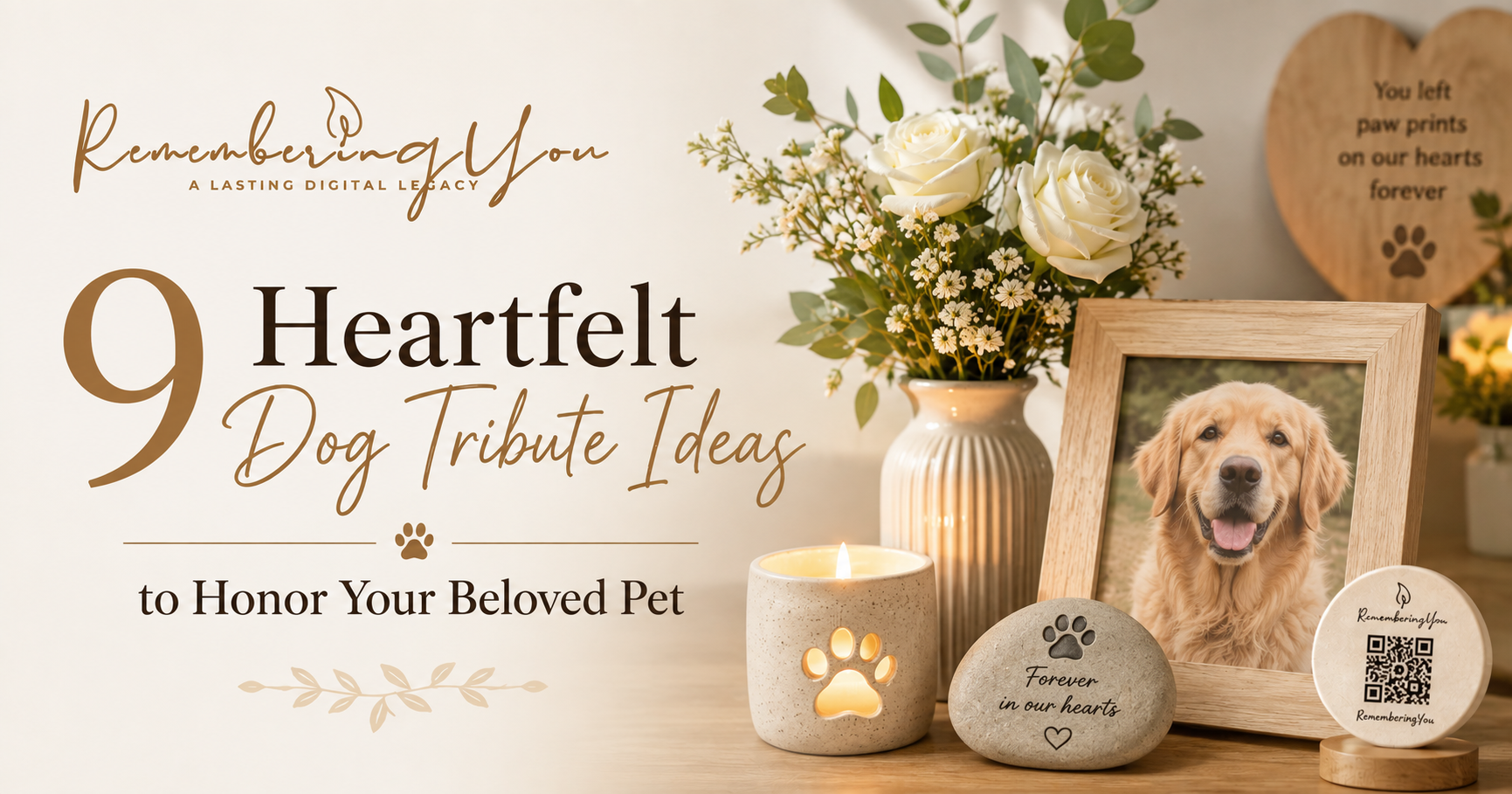 9 Heartfelt Dog Tribute Ideas to Honor Your Beloved Pet
