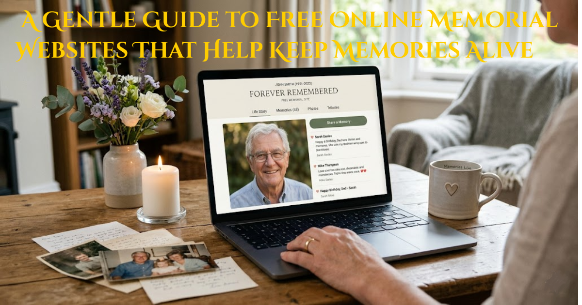 A Gentle Guide to Free Online Memorial Websites That Help Keep Memories Alive