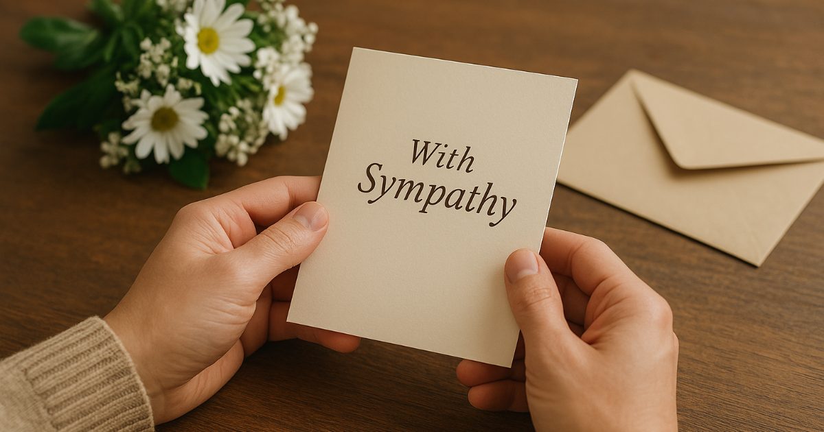 75 Messages of Sympathy for Cards and Condolence Notes