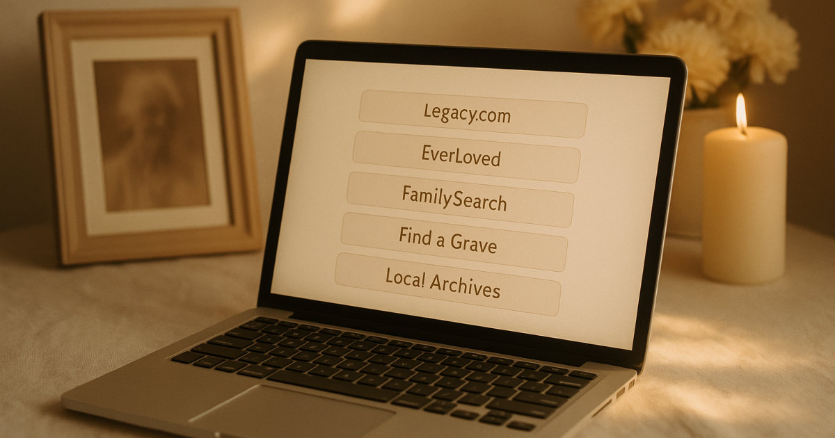 5 Best Free Online Obituary Websites to Search for Someone