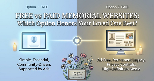 Free vs Paid Memorial Websites: Which Option Honors Your Loved One Best?