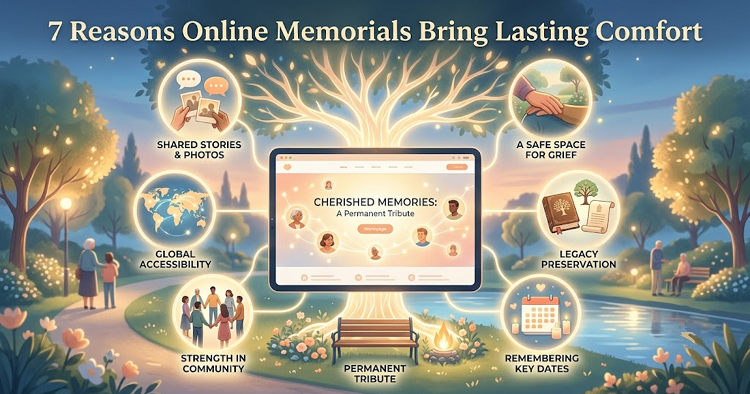 7 Reasons Online Memorials Bring Lasting Comfort