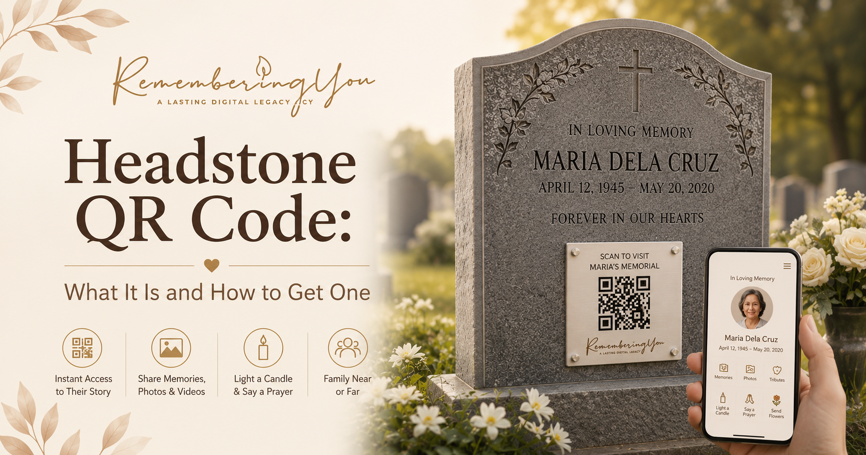 Headstone QR Code: What It Is and How to Get One