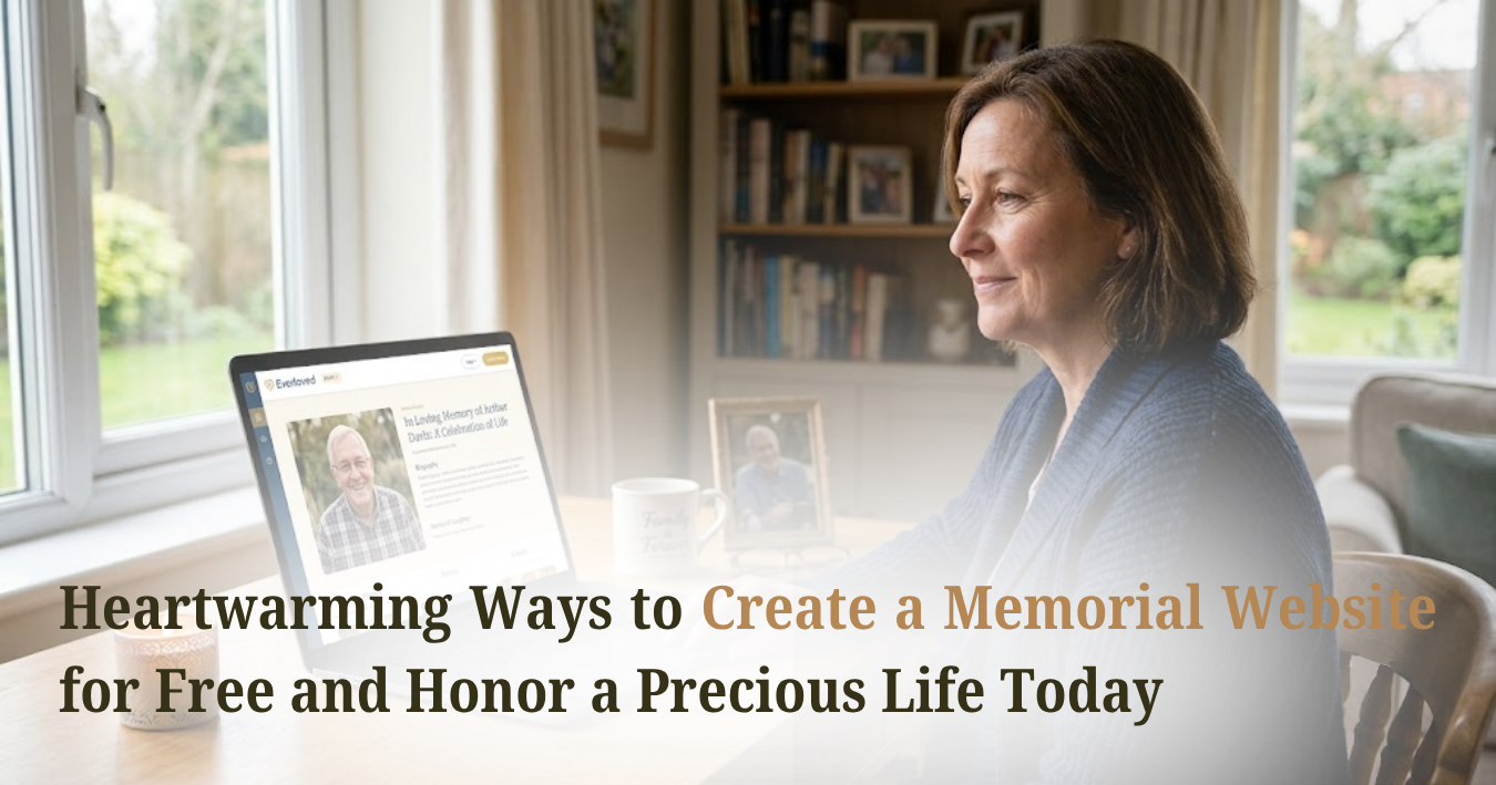 Heartwarming Ways to Create a Memorial Website for Free and Honor a Precious Life Today