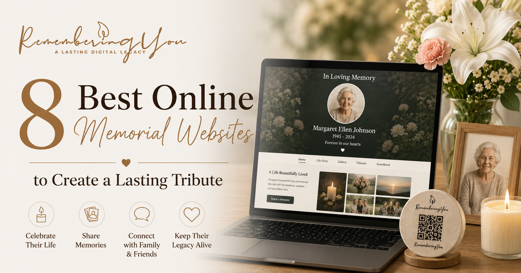 8 Best Online Memorial Websites to Create a Lasting Tribute