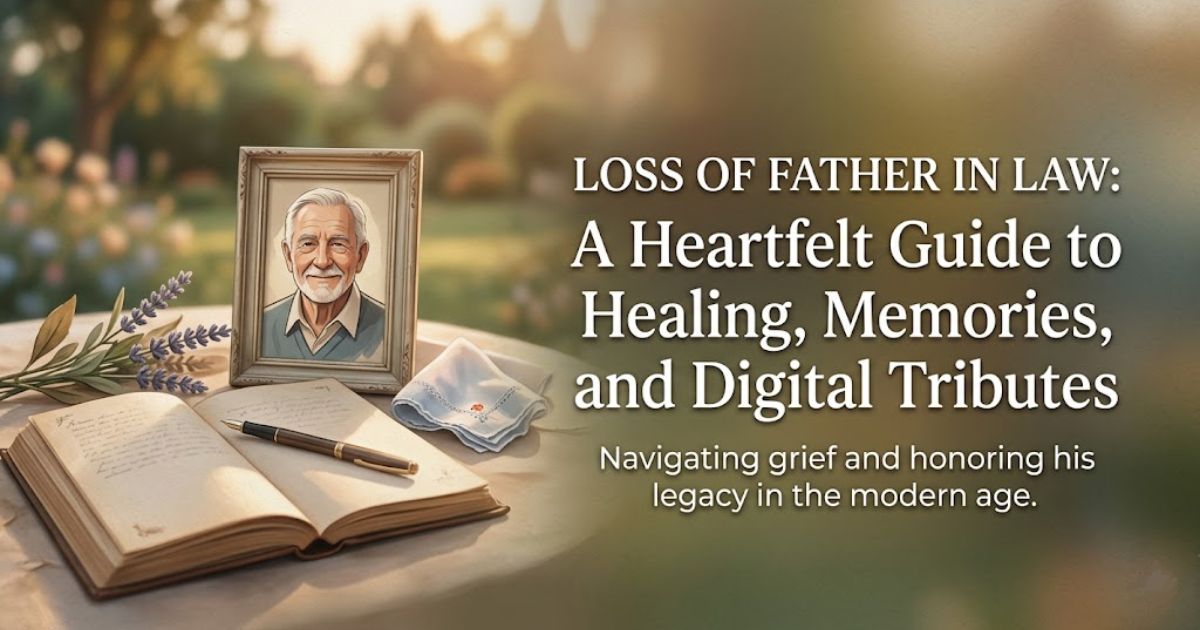 Loss of Father in Law: A Powerful Guide to Healing, Memories, and Online Tributes