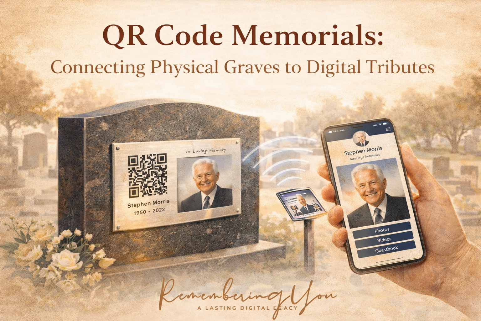 QR Code Memorials: Connecting Physical Graves to Digital Tributes