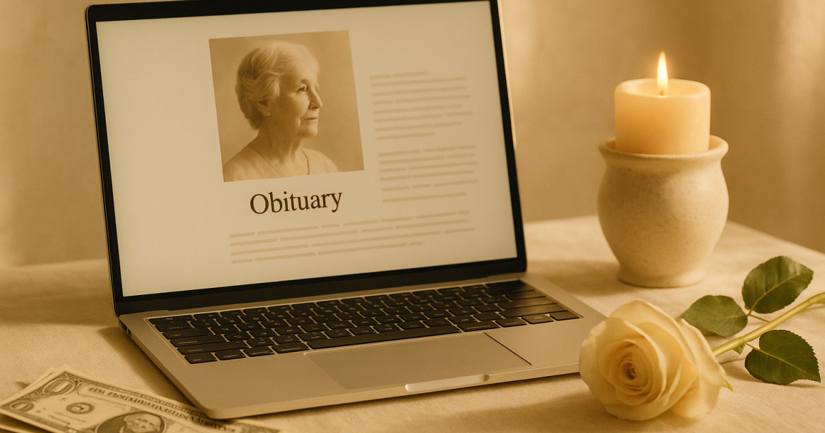 Online Obituary Cost: What You’ll Pay and How to Save