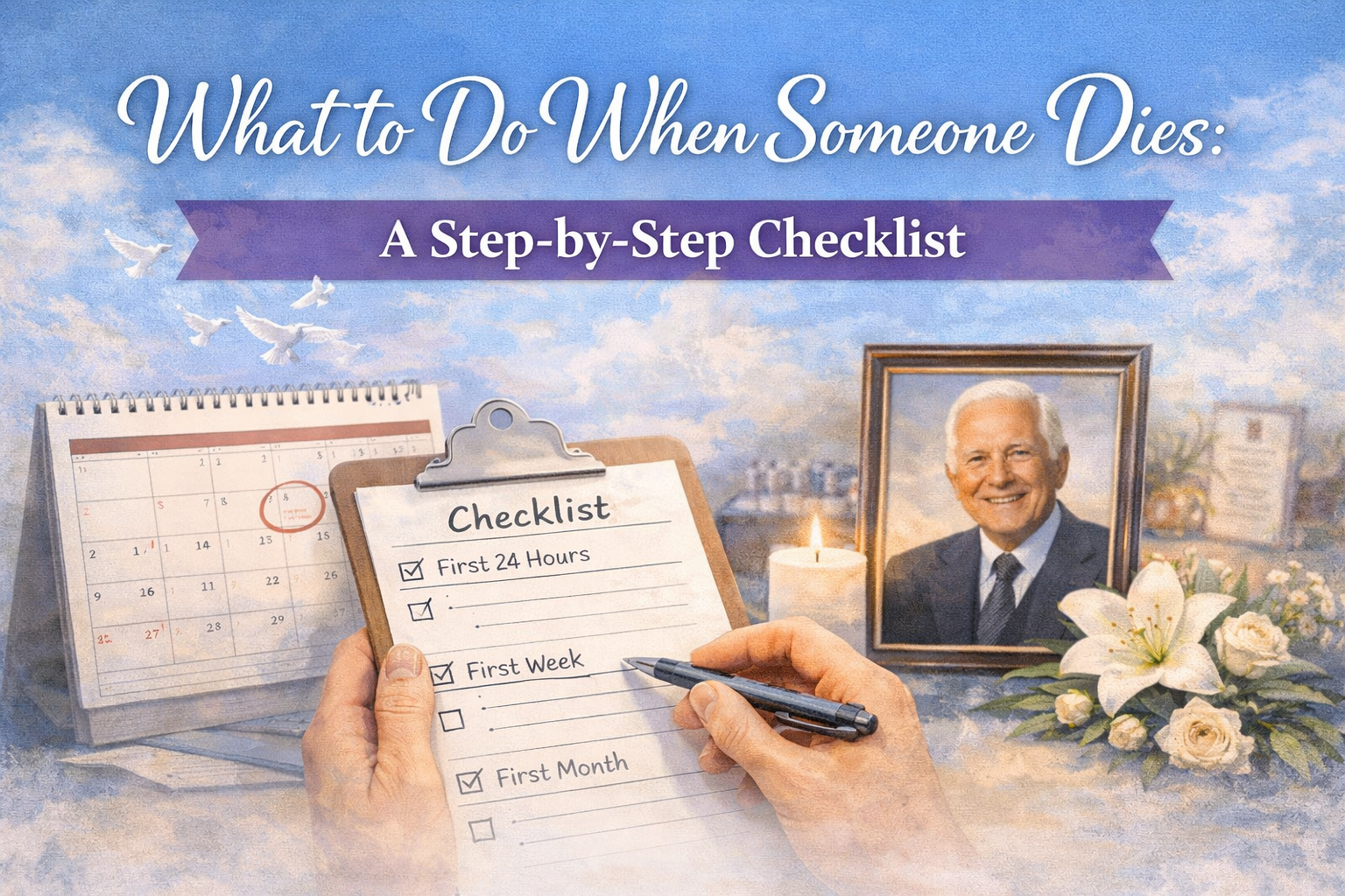 What to Do When Someone Dies: A Step-by-Step Checklist