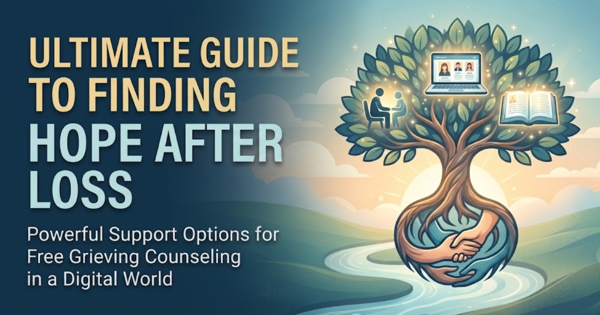 Ultimate Guide to Finding Hope After Loss: Powerful Support Options for free grieving counseling in a Digital World