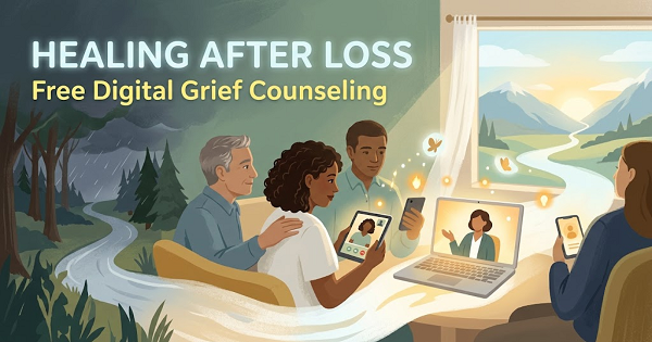Healing After Loss: Free Digital Grief Counseling