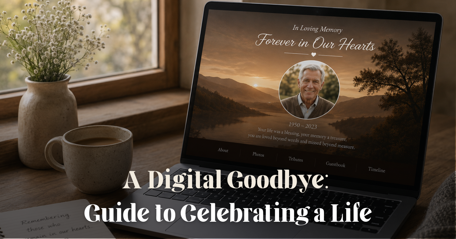 A Digital Goodbye: Guide to Celebrating a Life