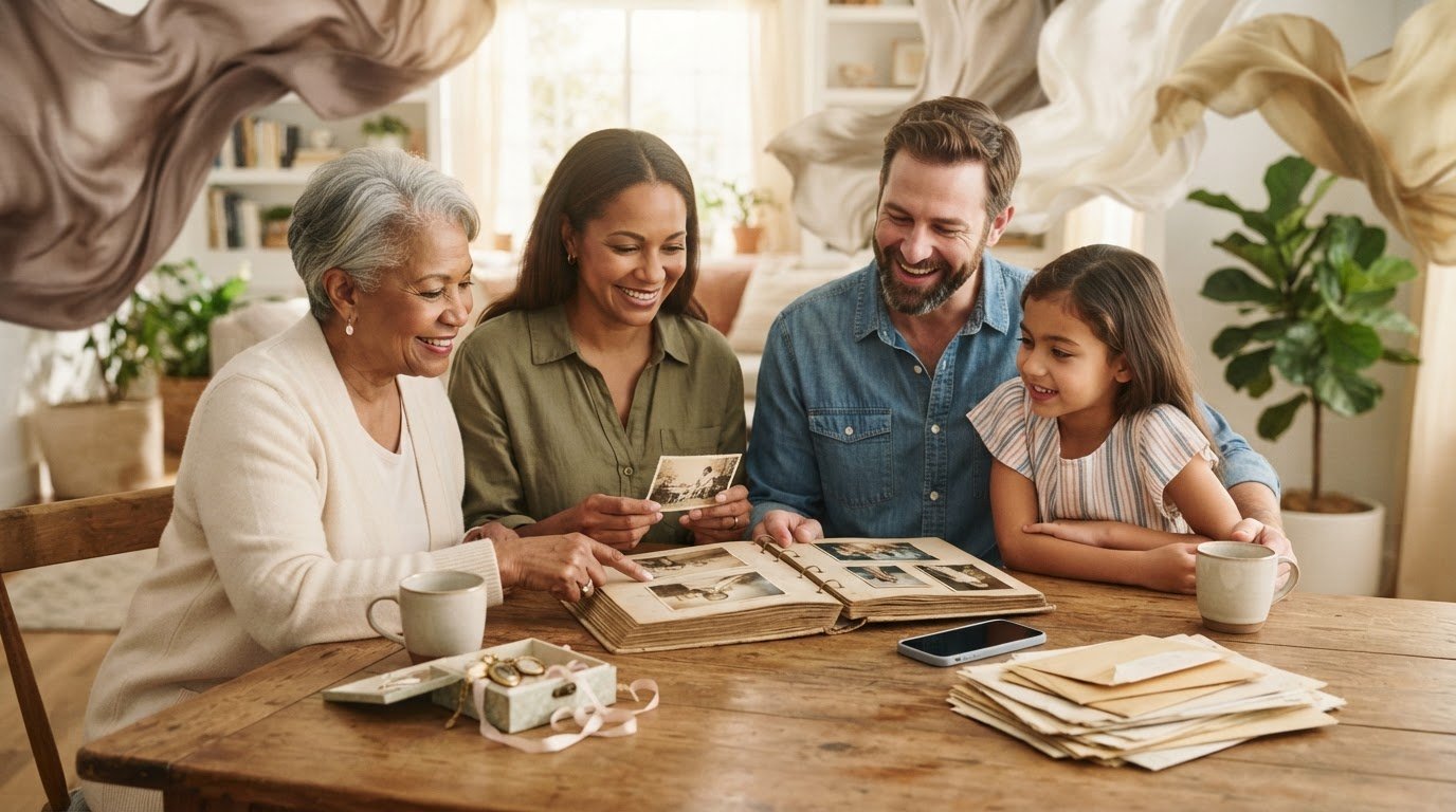 Ways to Keep Family Memories Together Across Generations