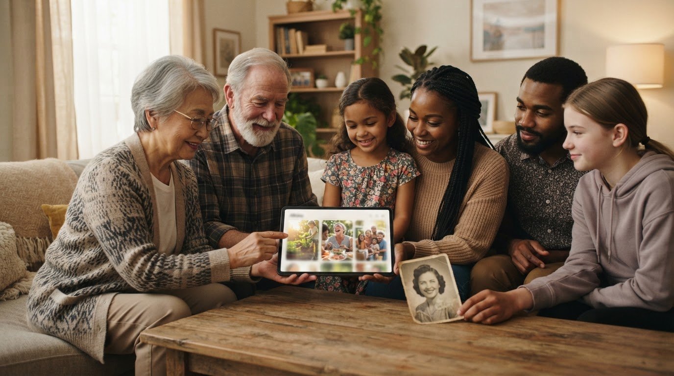 Share Memories of a Loved One Online Through Stories and Photos